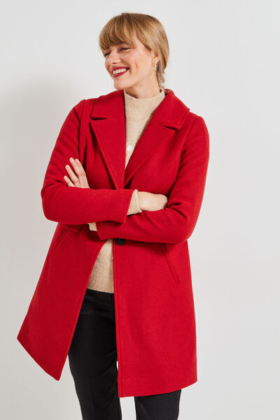 Manteau par-dessus femme