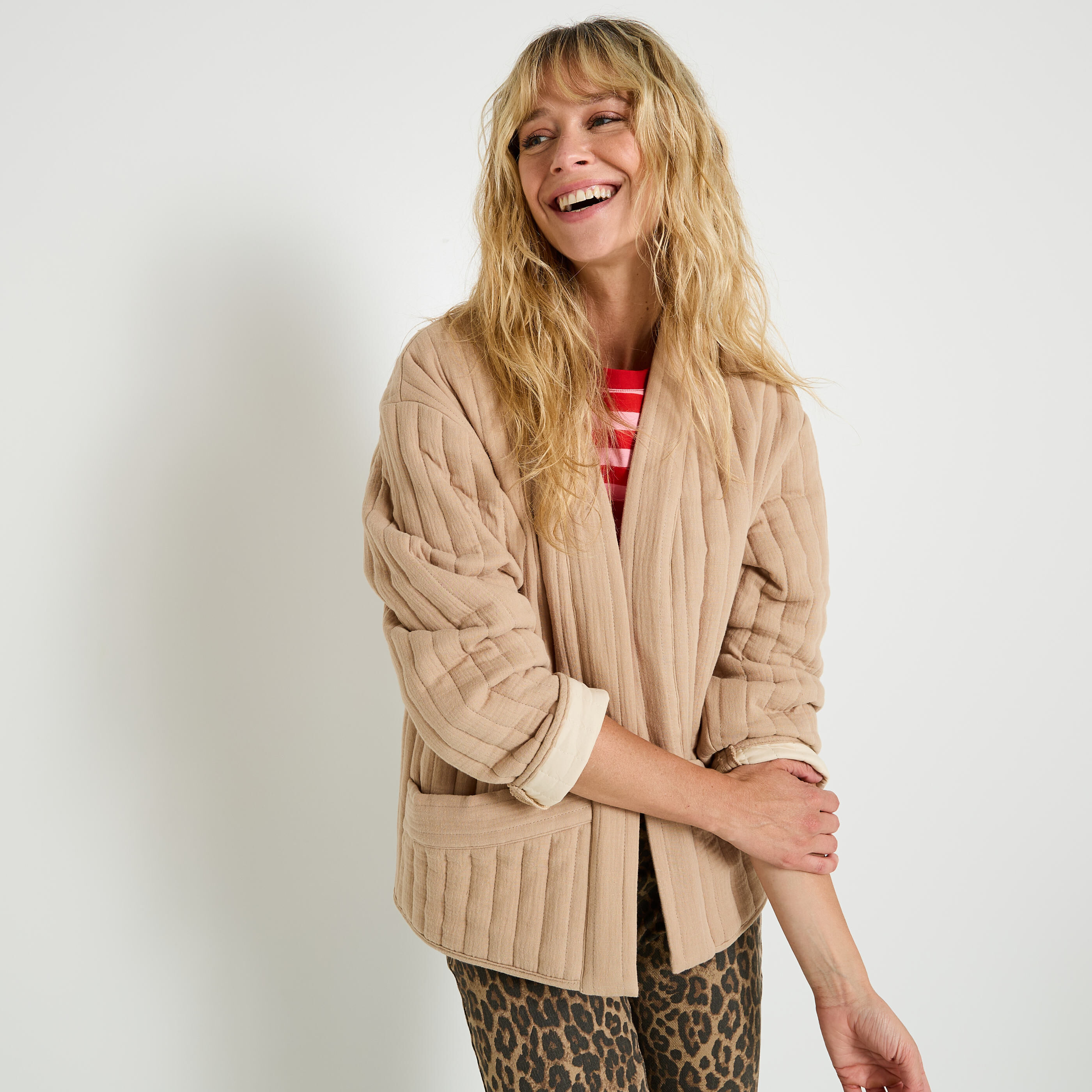 Veste matelass&eacute;e femme