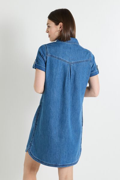 Robe en denim femme