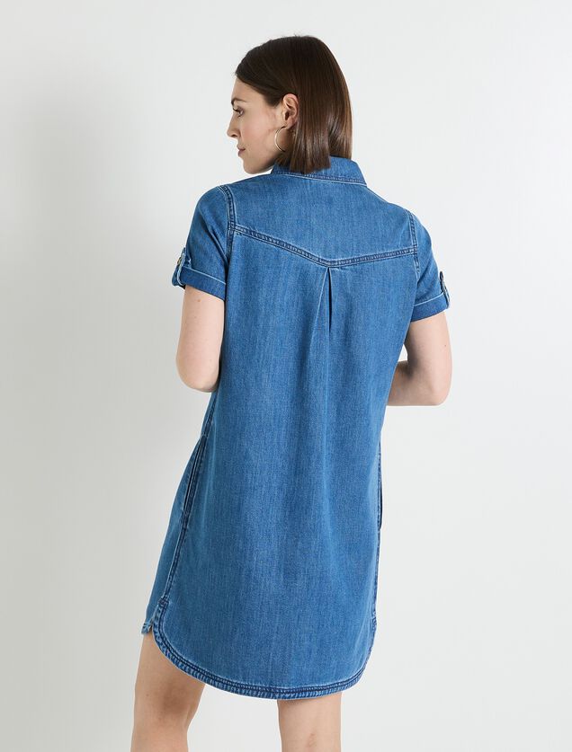 Robe en denim femme