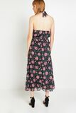 Robe longue imprimée femme