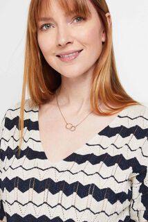 Pull ajouré femme