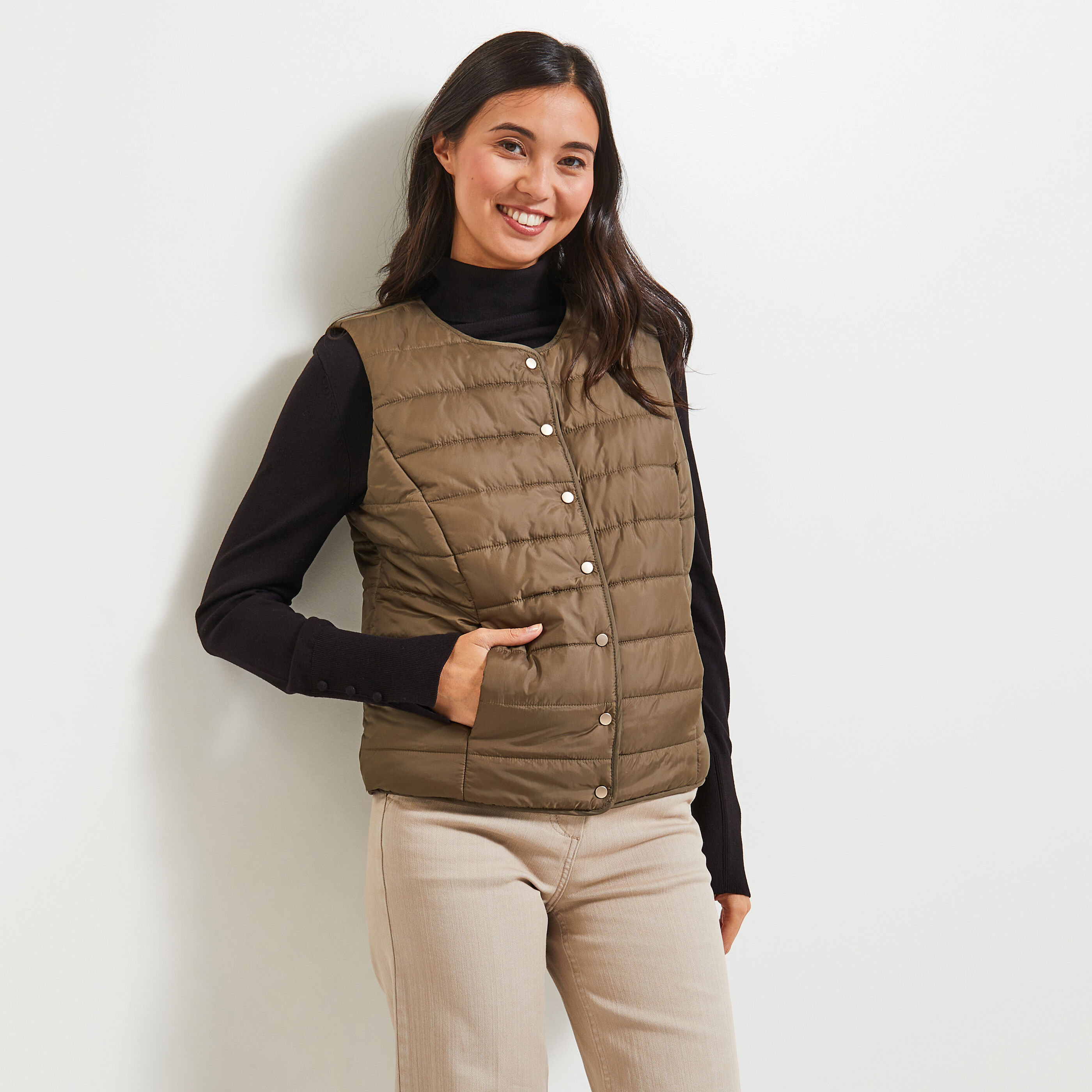 Blouson sans hotsell manche femme