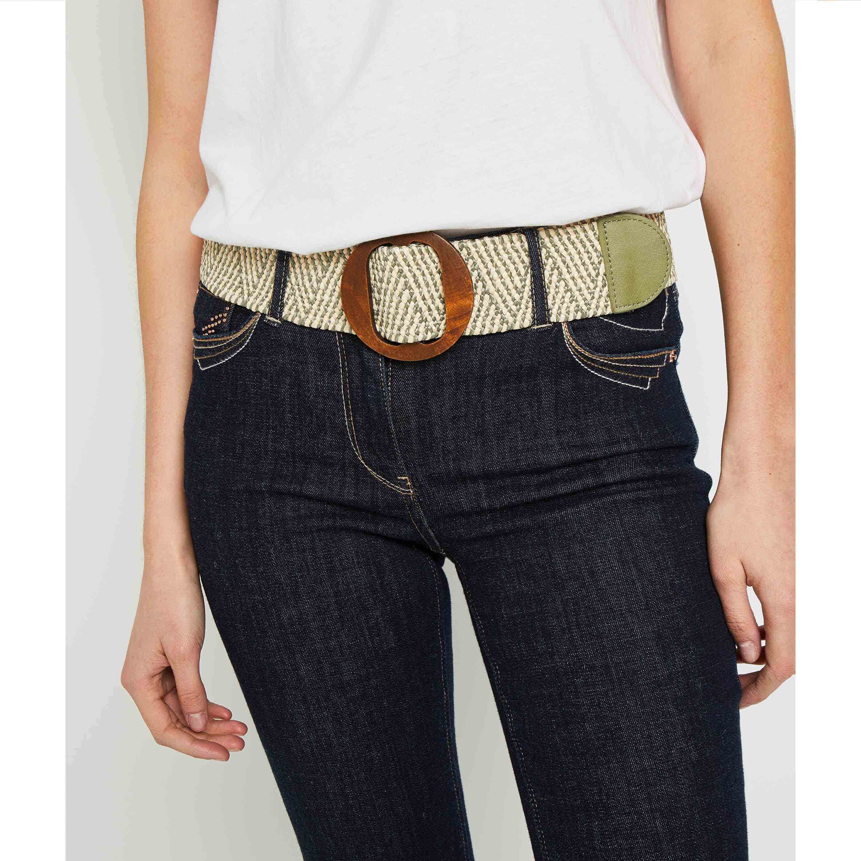 Ceinture en outlet paille