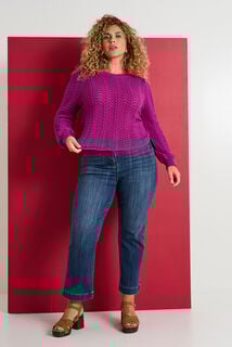 Pull manches longues femme