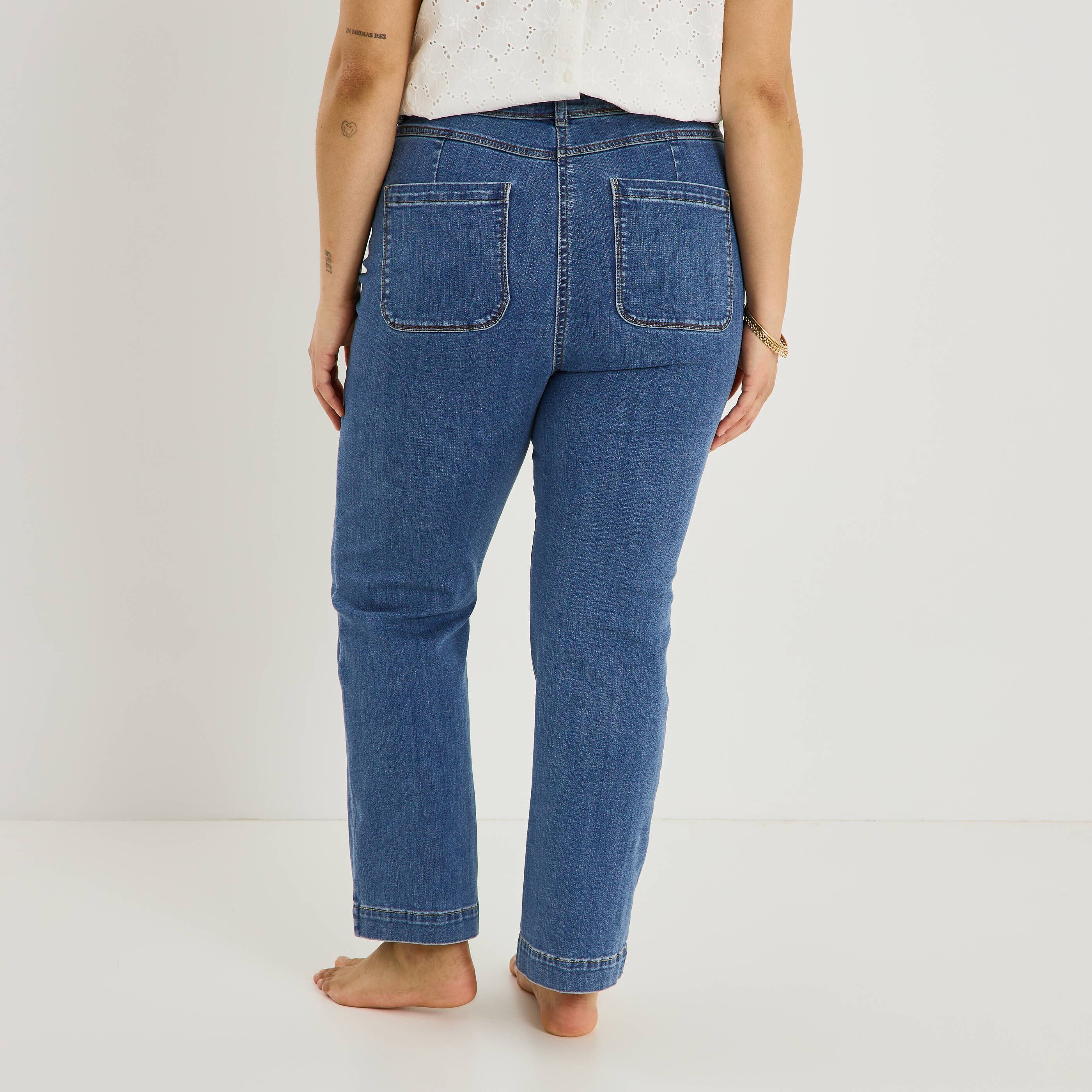 Jean raccourci bootcut TROPEZ RB02 femme