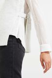 Pull sans manches ouverture femme