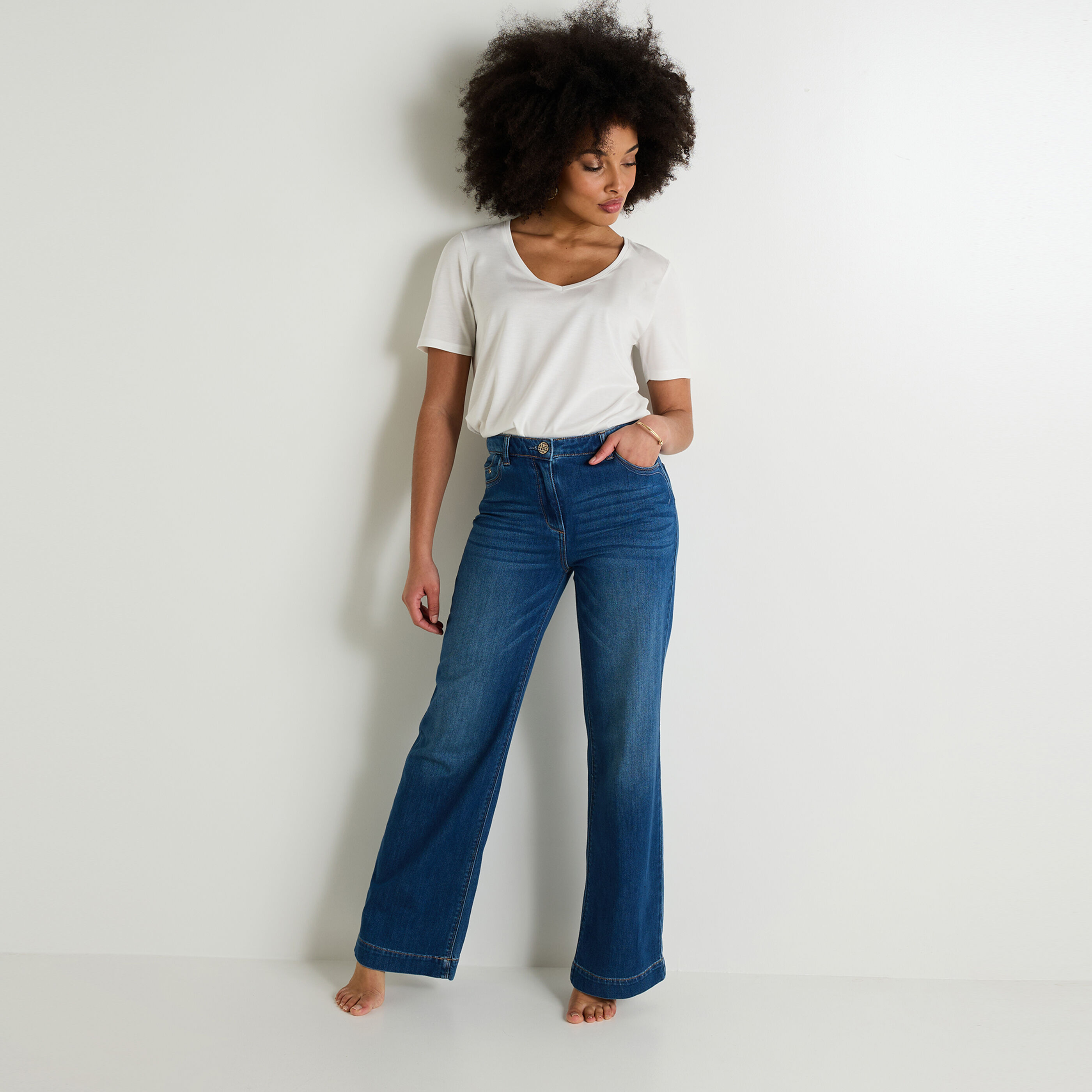 Jean flare MALIBU F02 femme