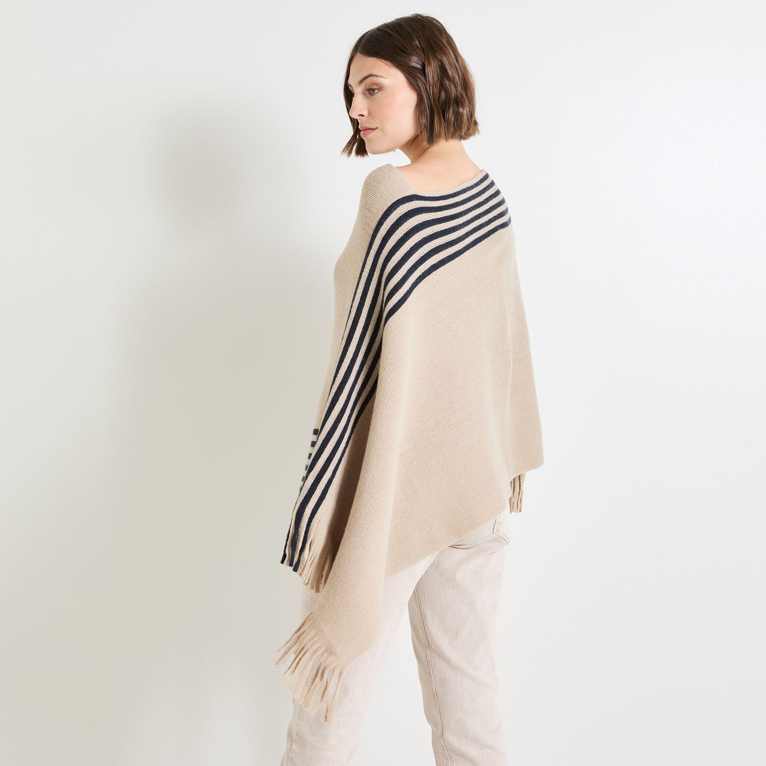 Poncho femme