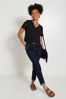 Blouse broderie femme