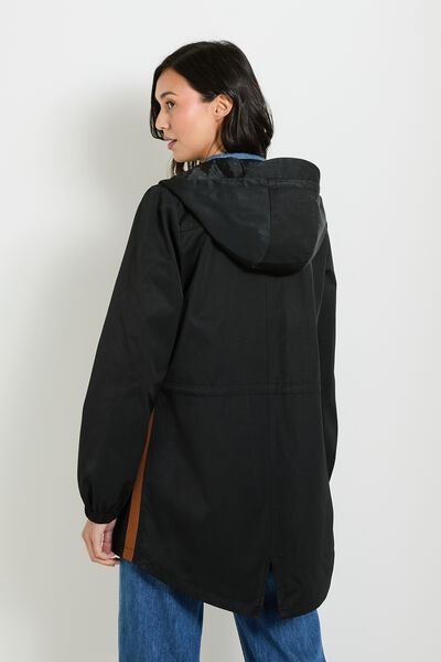 Manteau parka femme