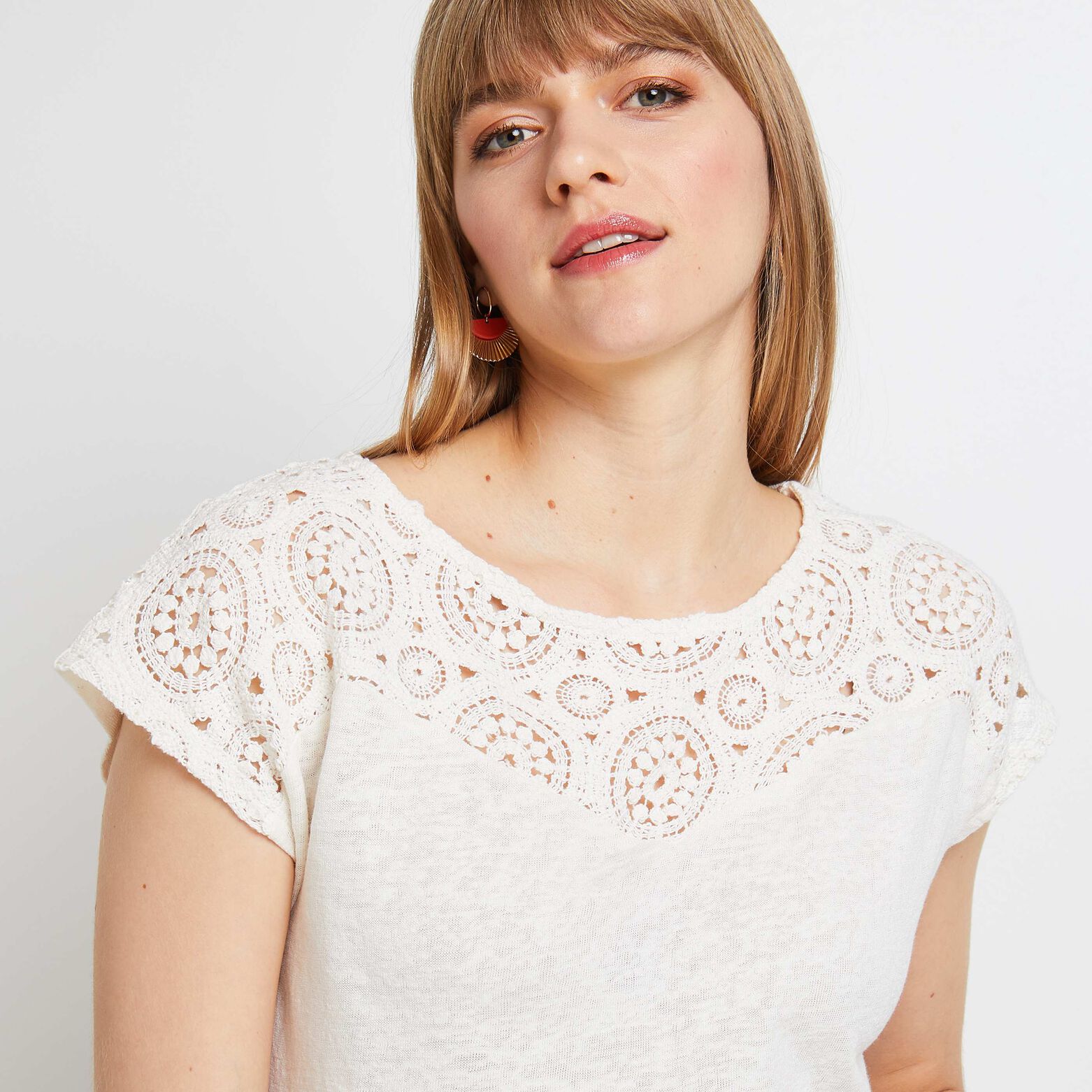 Tshirt crochet femme