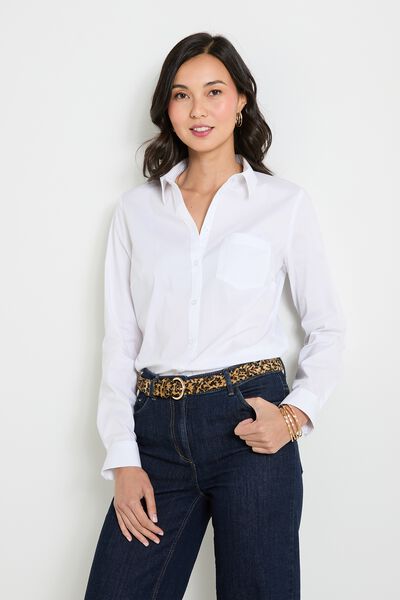 Chemise structurée femme