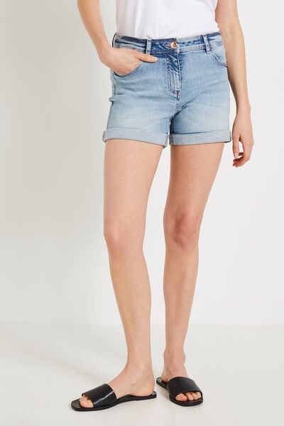 Short Jean femme
