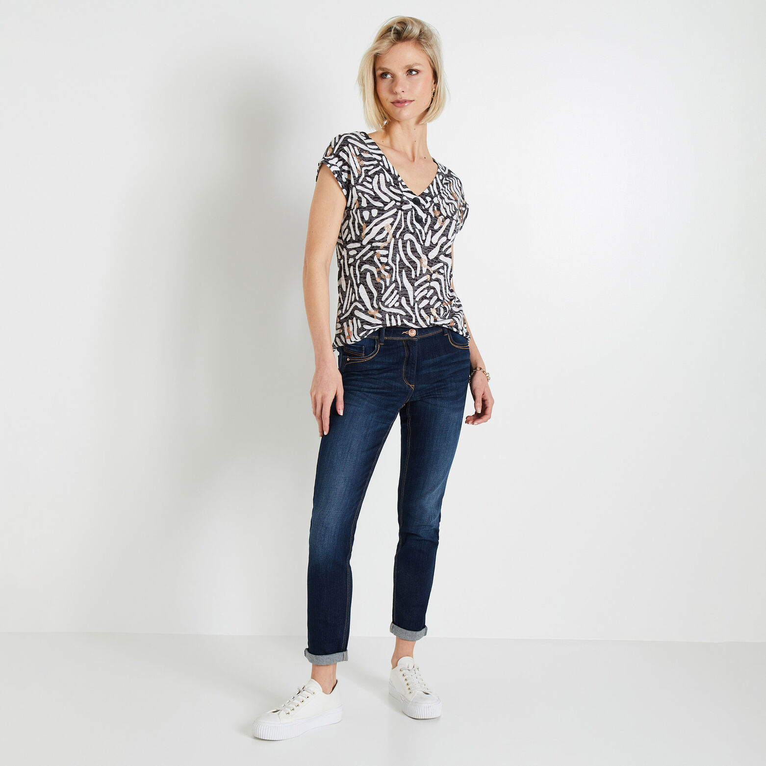 Tshirt imprimé femme