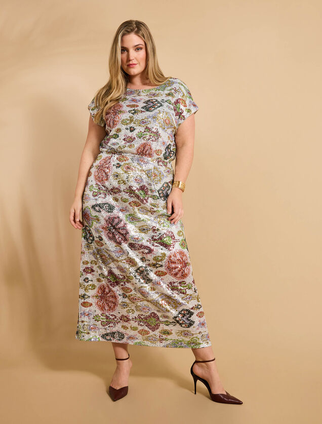 Robe longue habillée femme