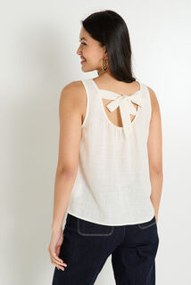 Top col rond femme