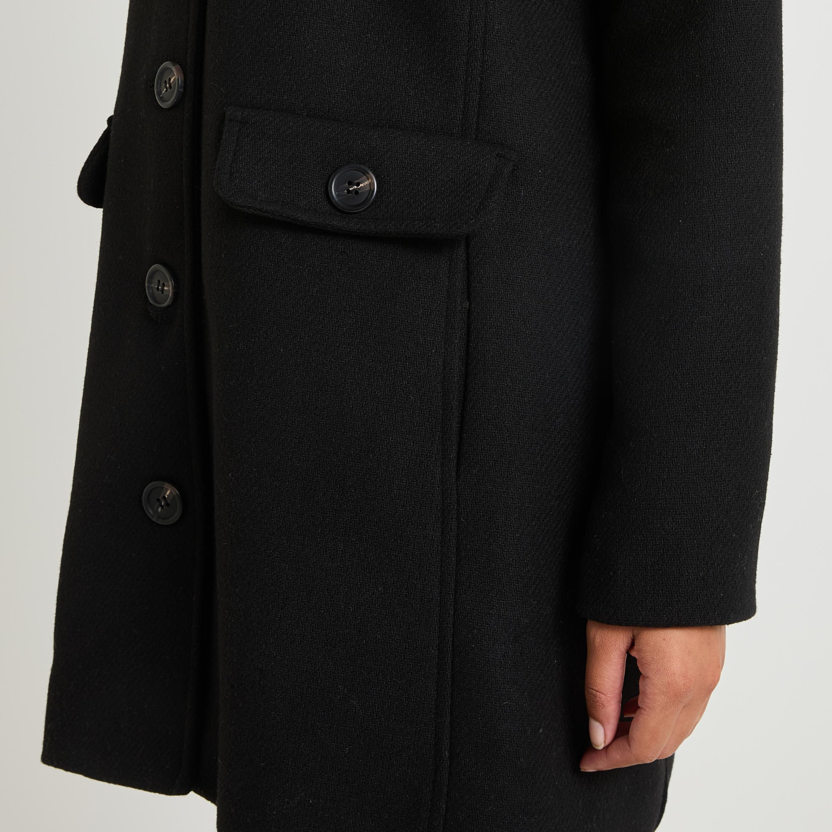 Manteau mi-long femme