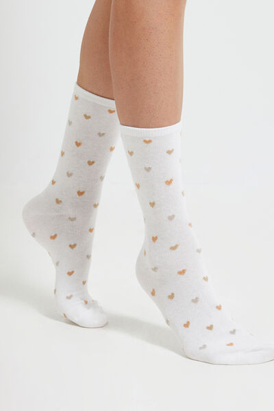 Lot de 2 chaussettes hautes femme