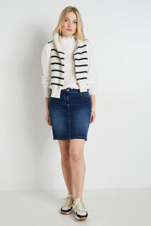 Jupe en jean femme