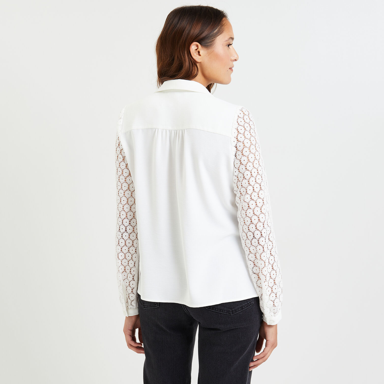 Chemise broderie femme