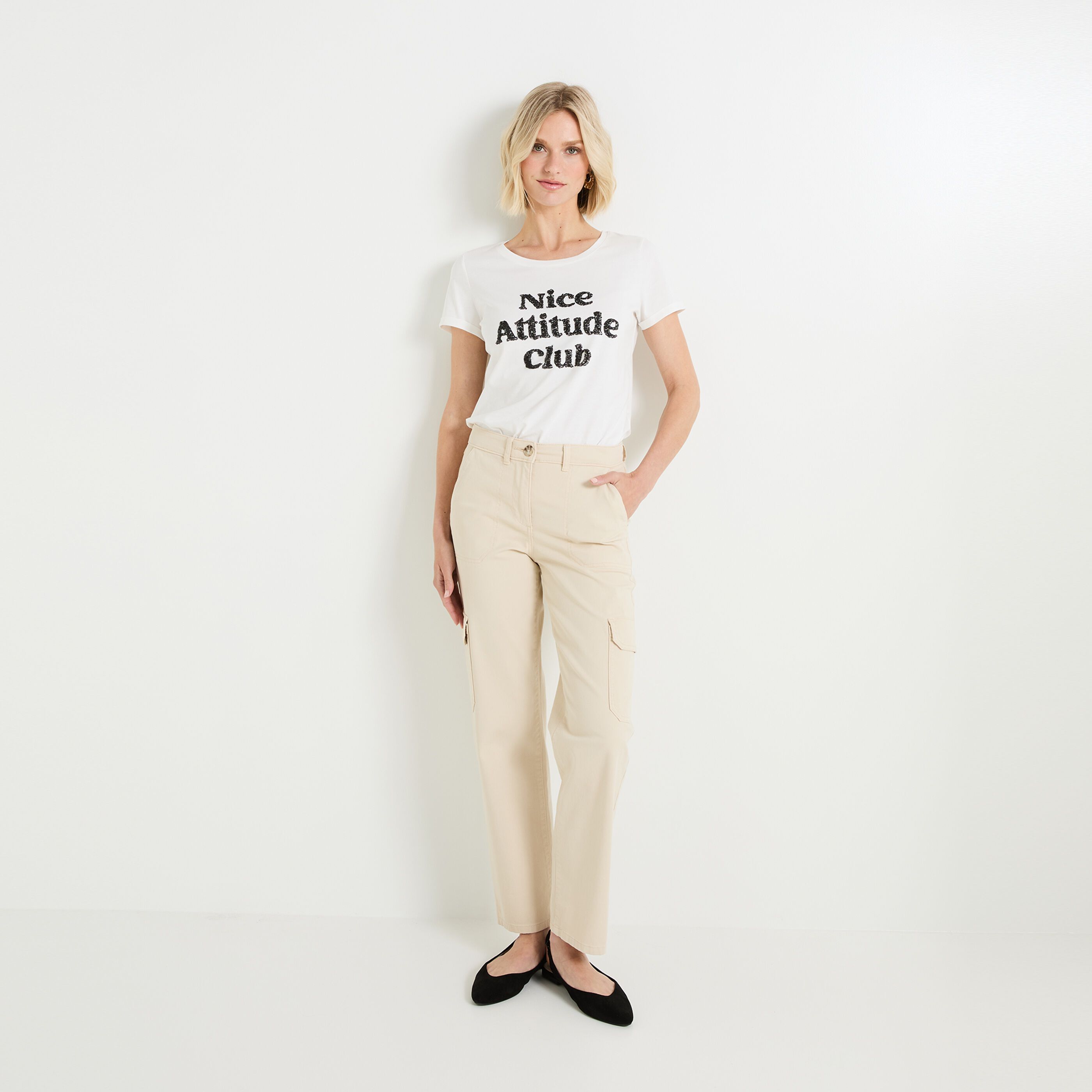 Tshirt sequins femme