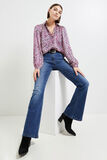 Blouse satinée femme