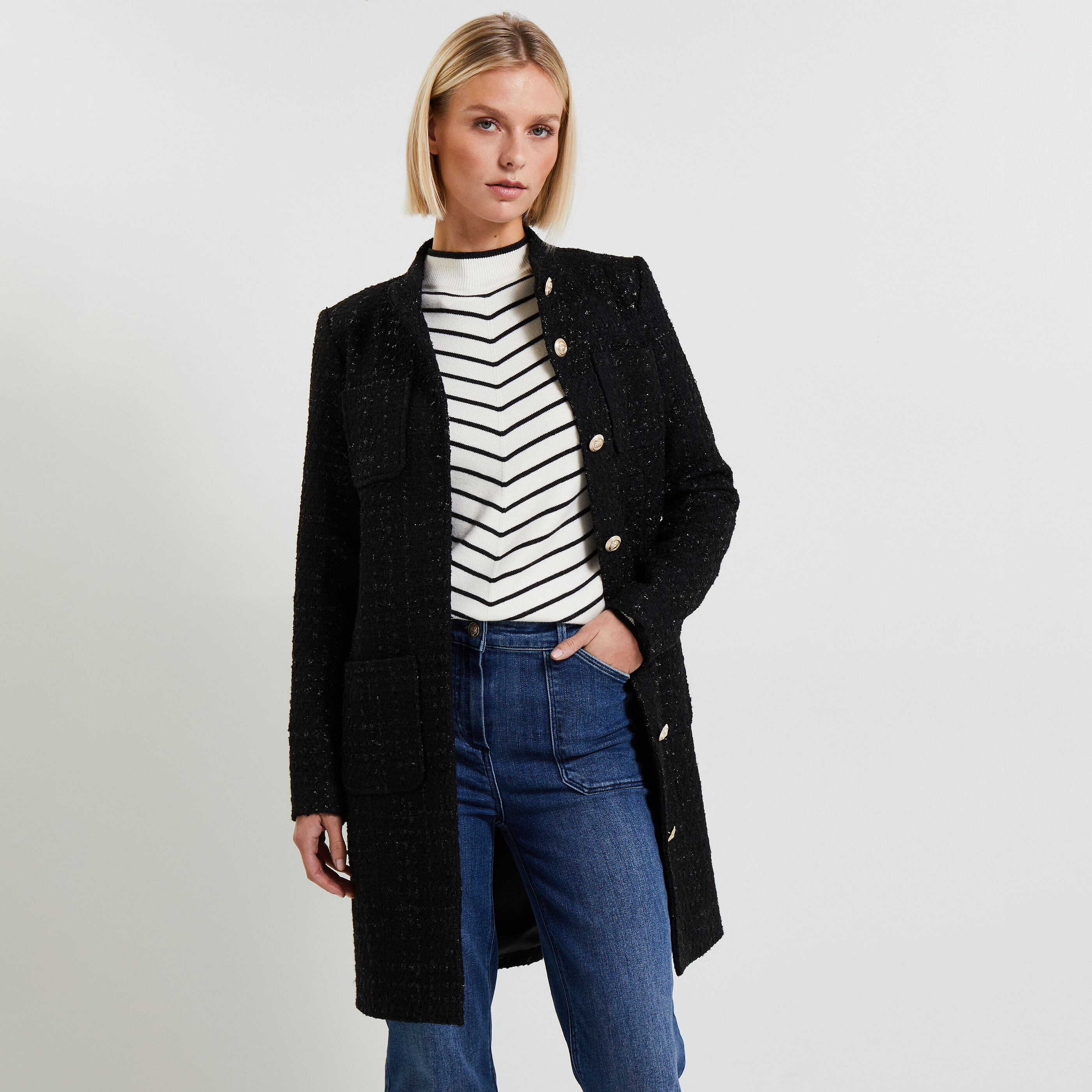Manteau tweed 2025