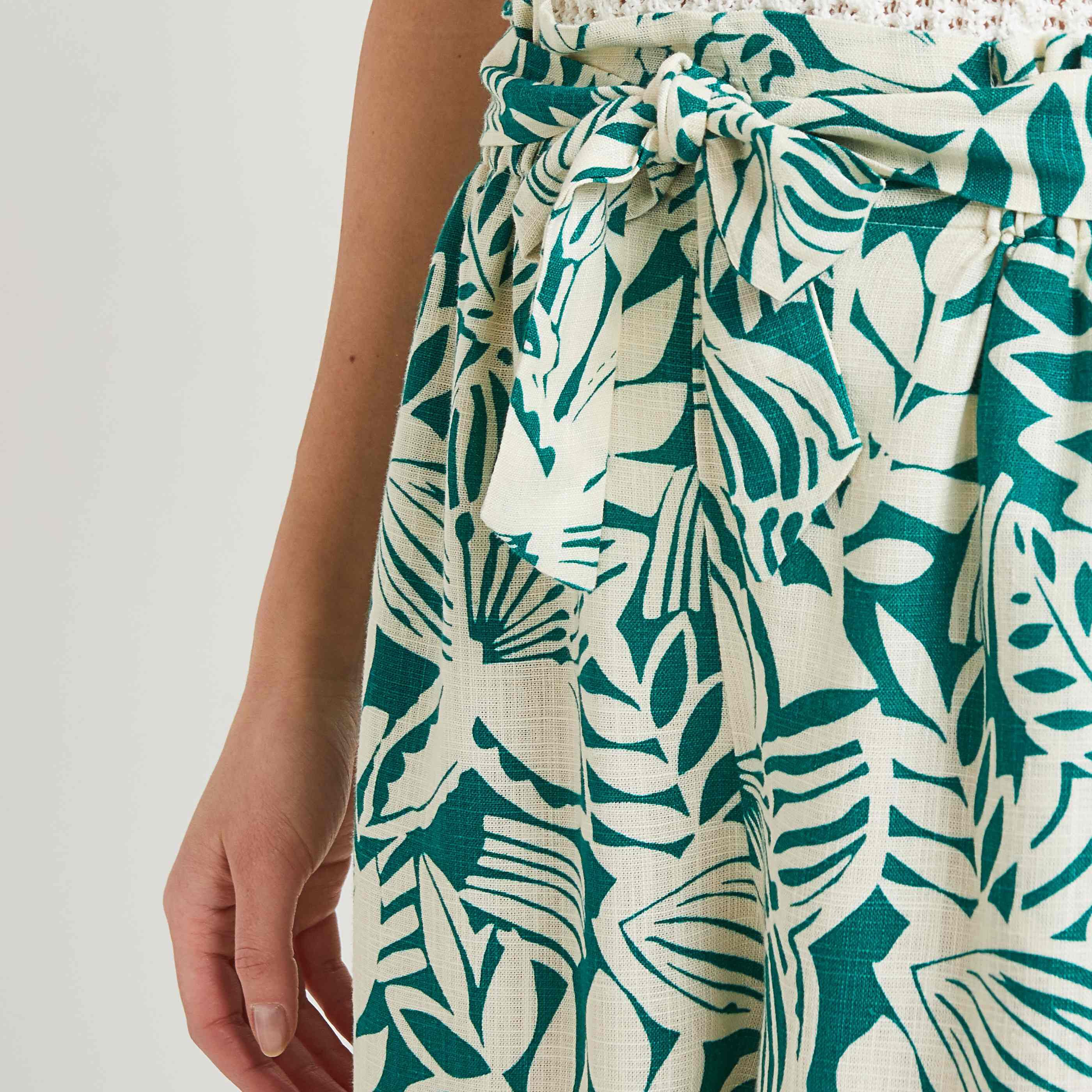 Short imprimé outlet femme