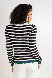 Pull col rond femme