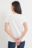 Tshirt print femme