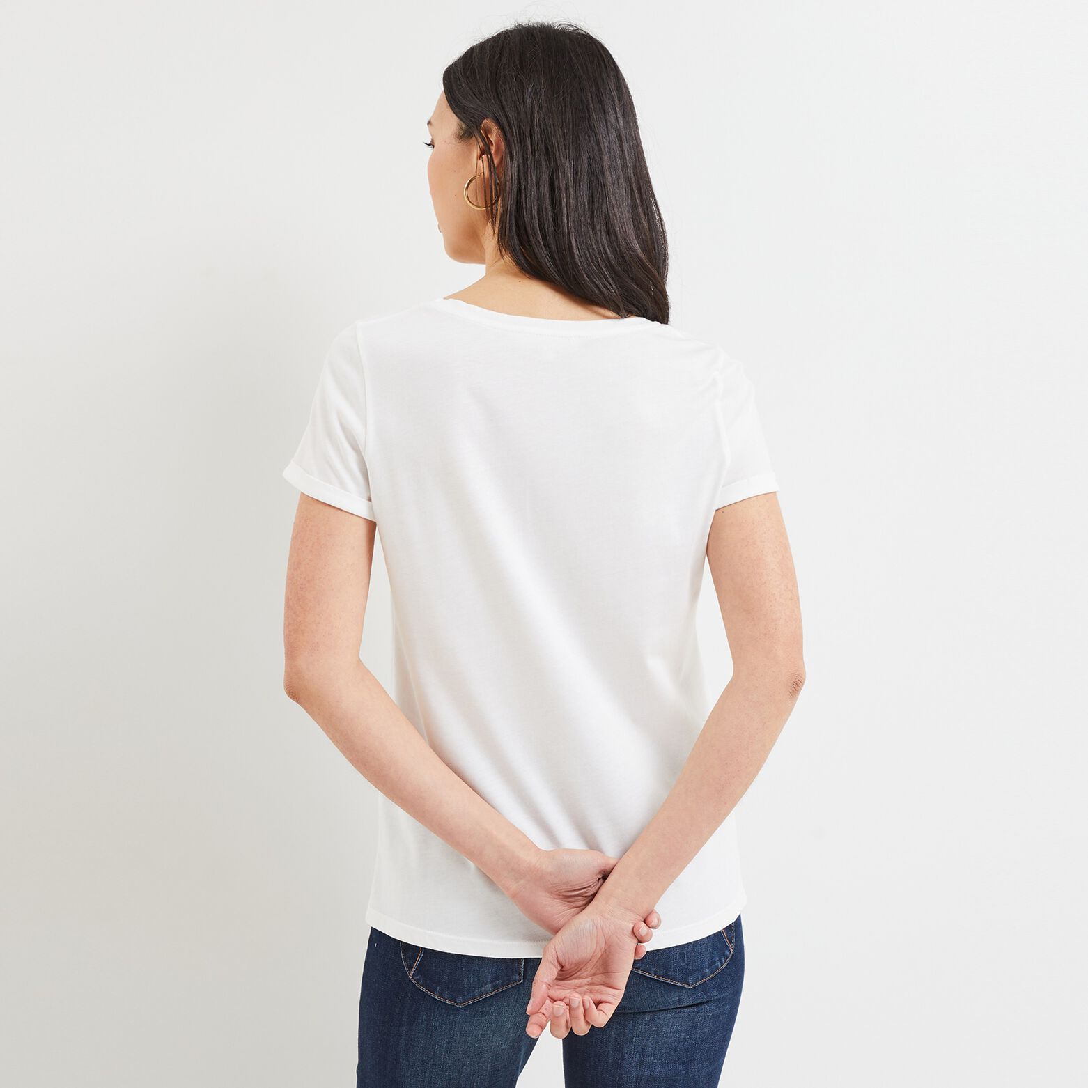 Tshirt print femme