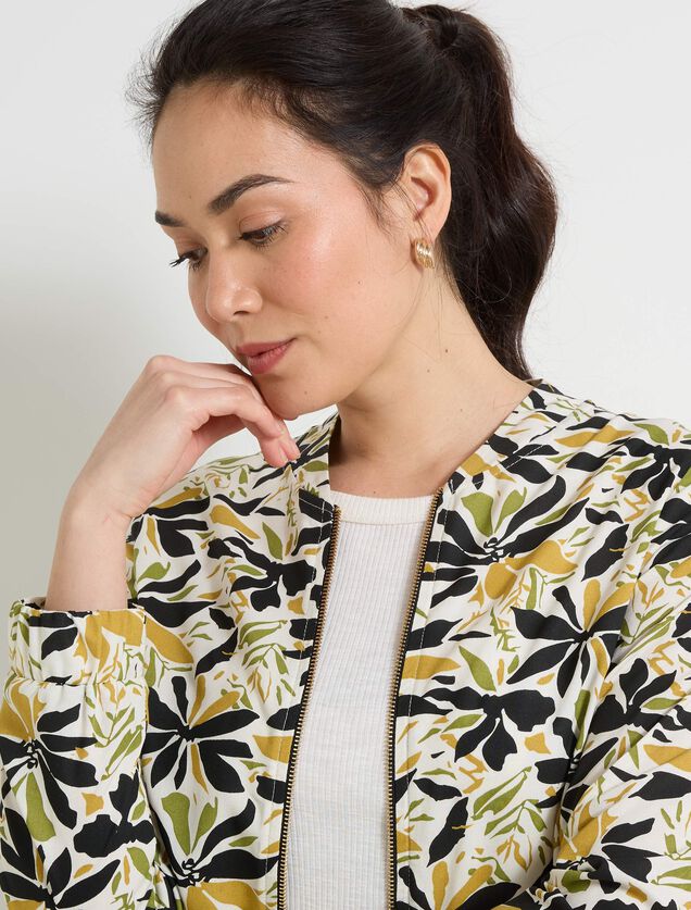 Bomber fluide femme