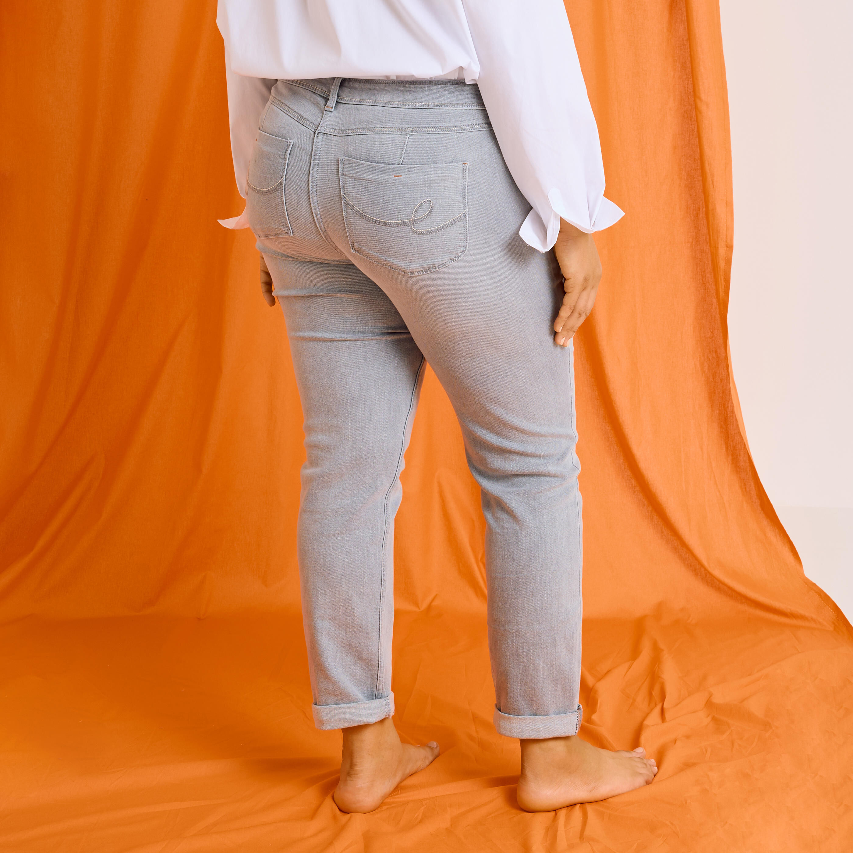 Jean raccourci TOKYO R01 femme