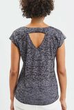 T-shirt fleuri femme
