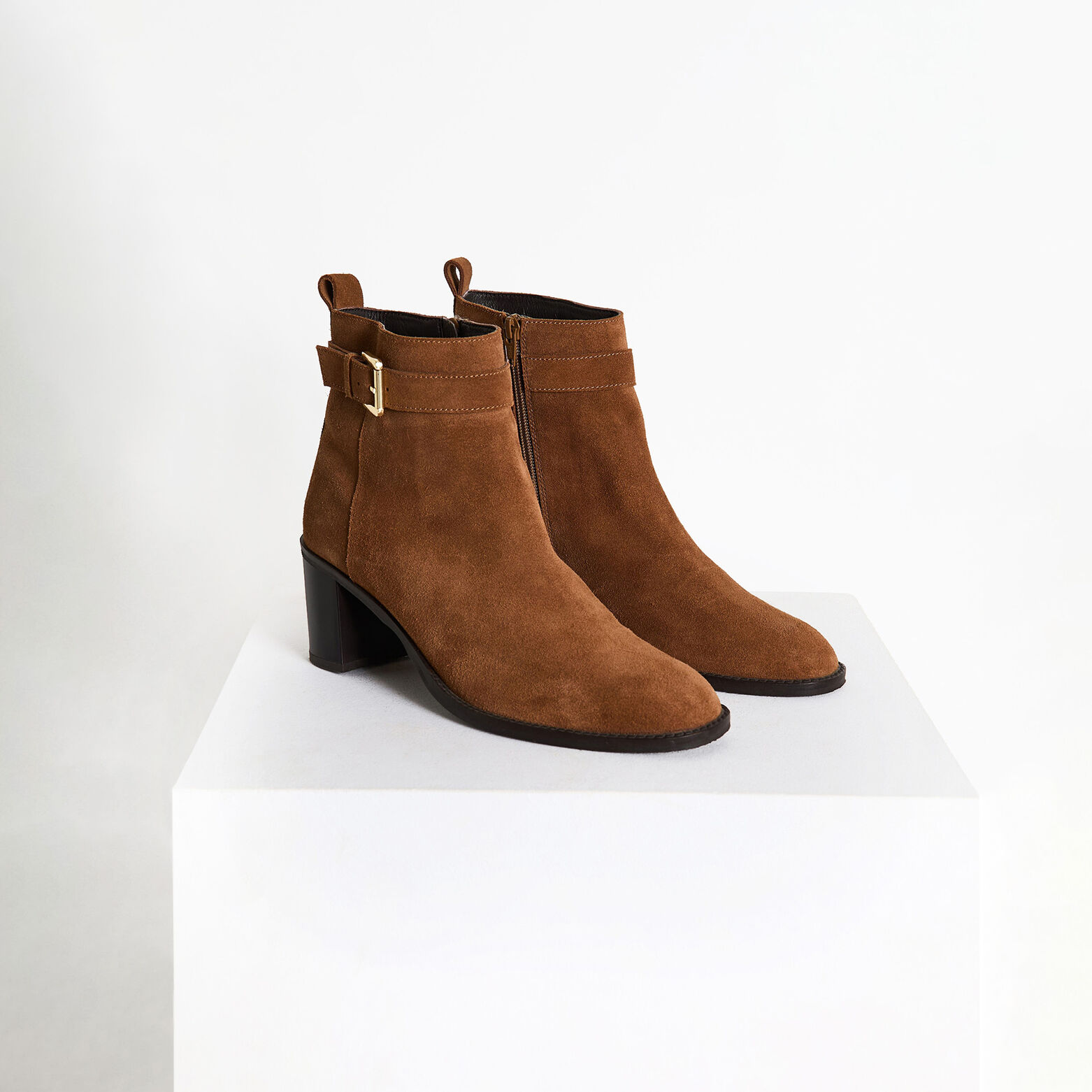 Bottines talon haut femme