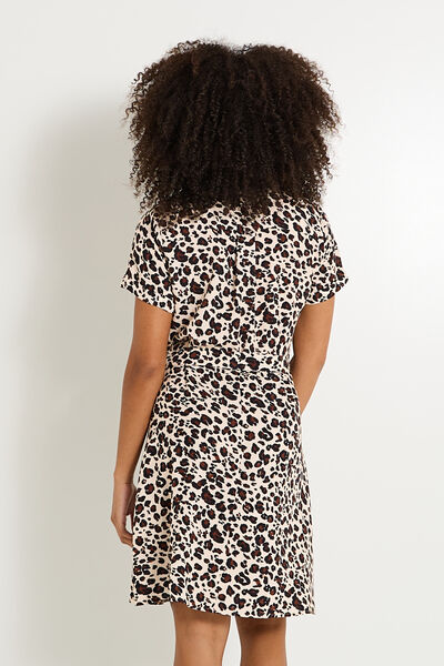 Robe imprimé animalier femme