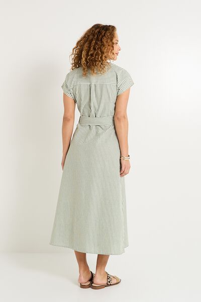 Robe col chemise femme