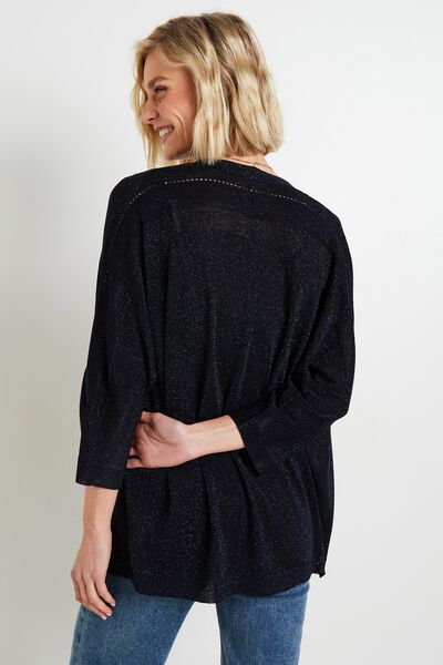 Gilet ajouré femme