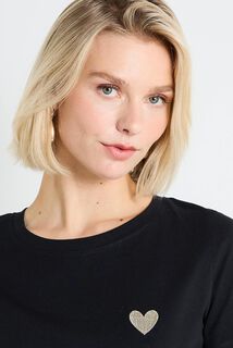 T-shirt col rond femme