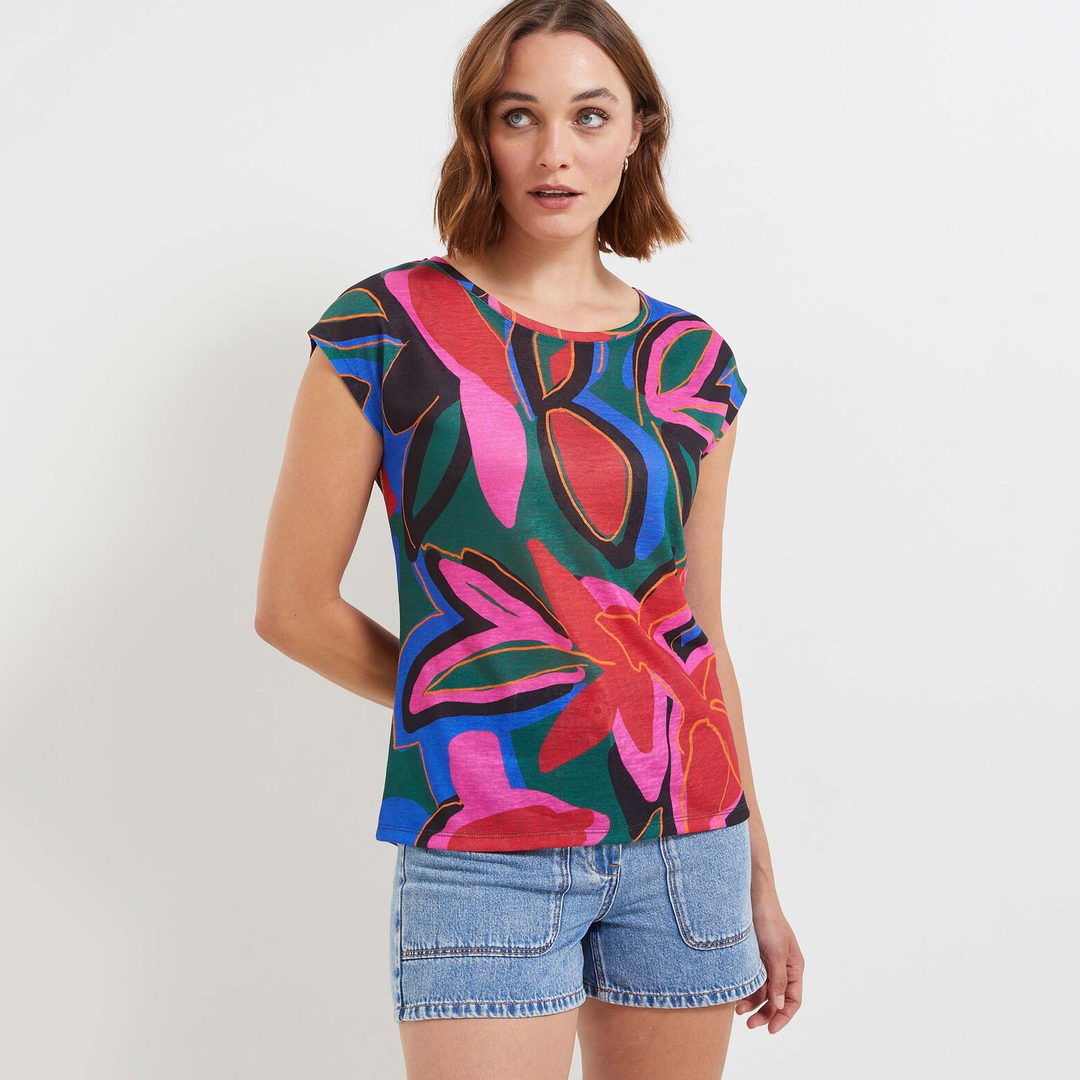 T-shirt manches courtes femme