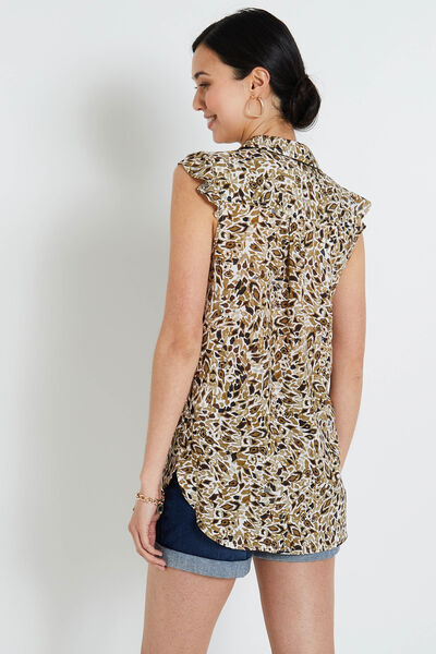 Blouse imprimée femme