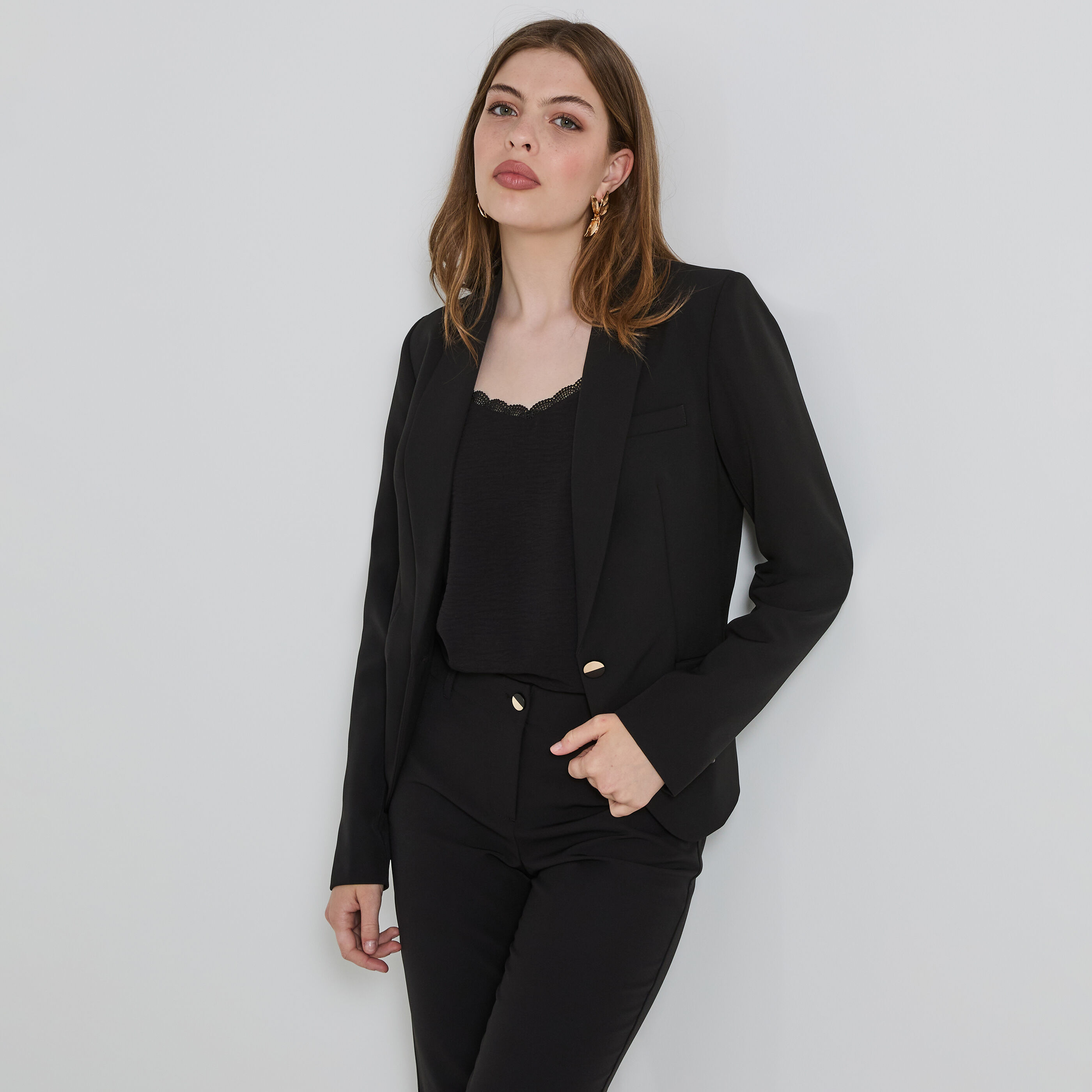 Veste col tailleur femme