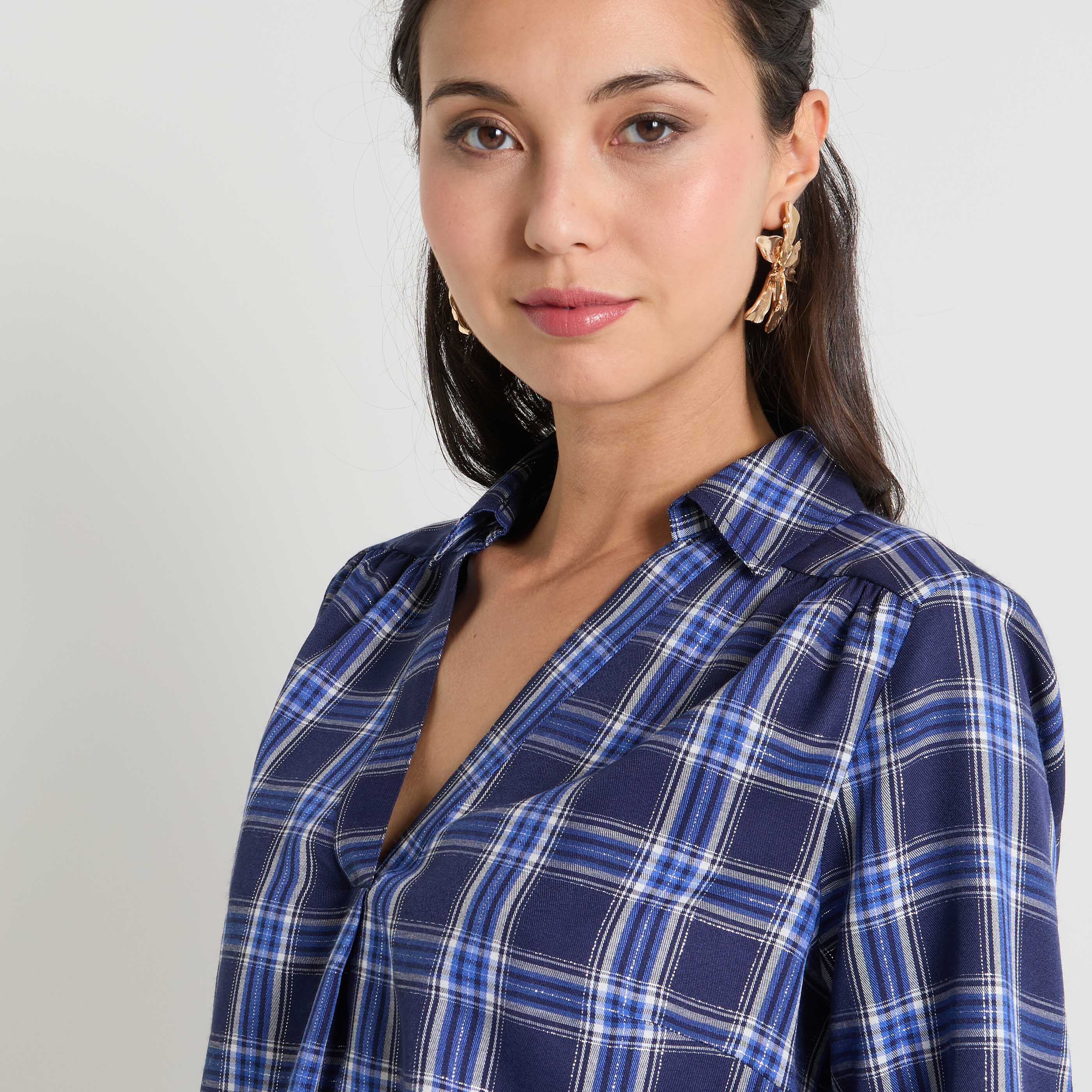 Blouse a carreaux femme IMPRIME Graindemalice
