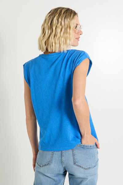 T-shirt col rond femme