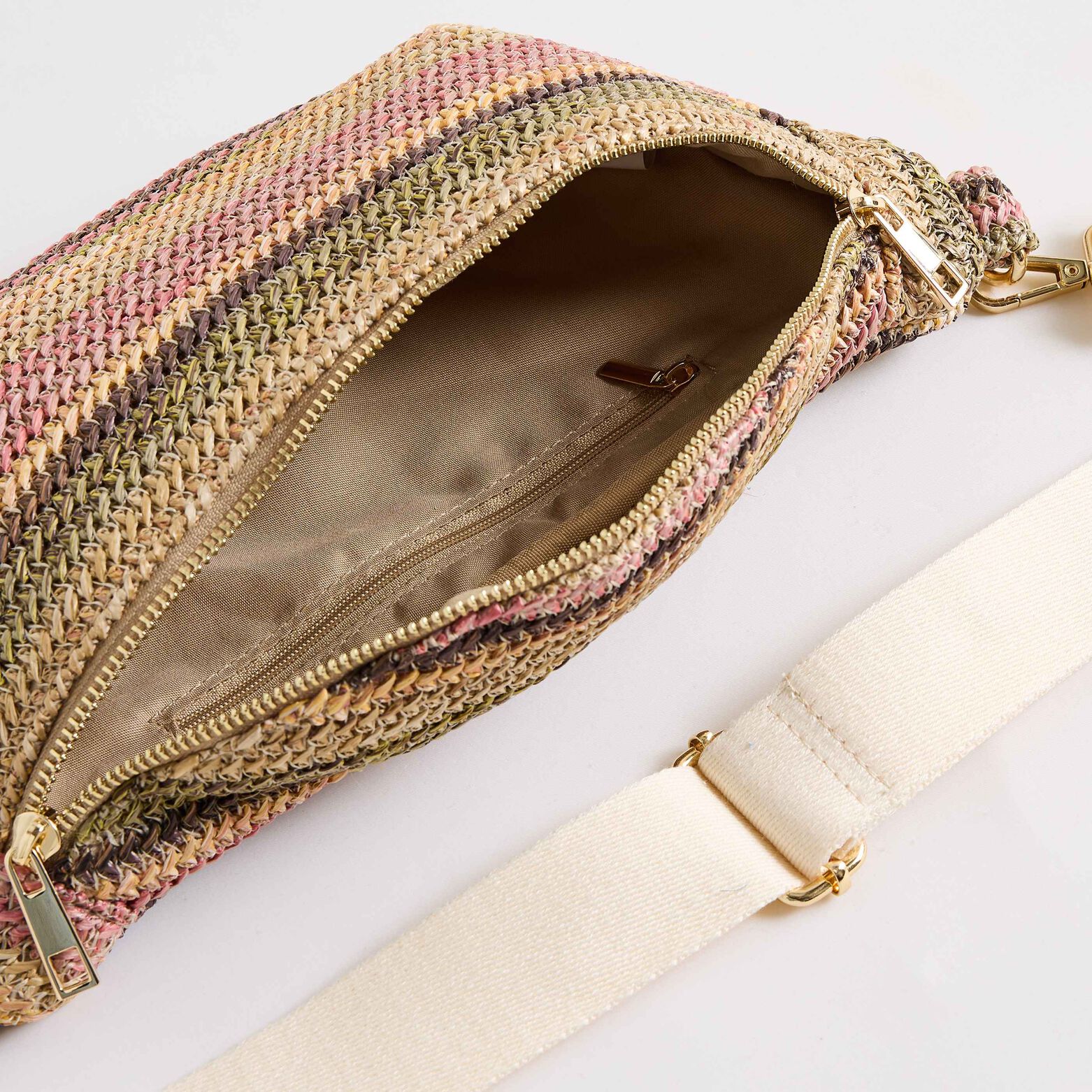 Sac banane multicolore femme