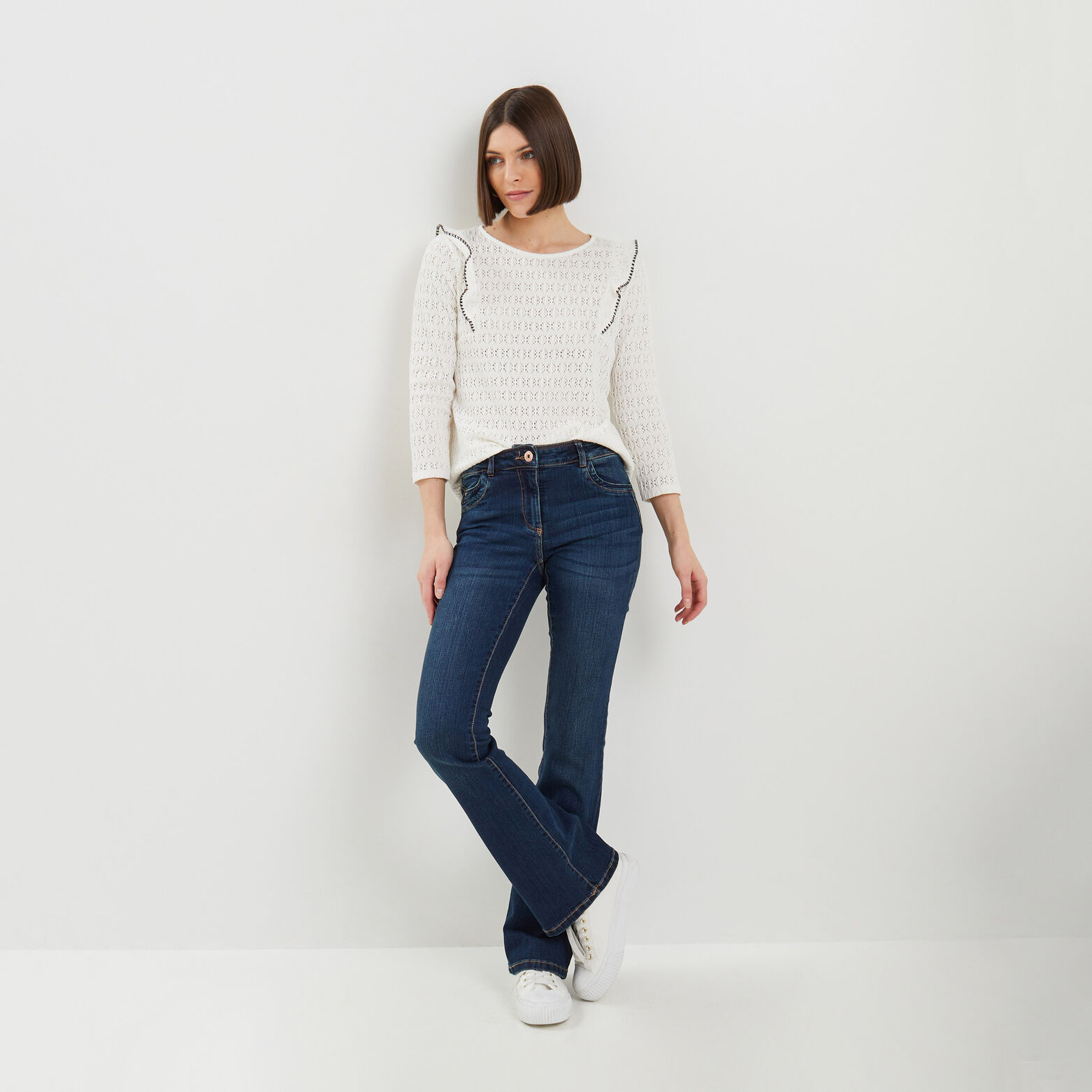 Tshirt à volants femme