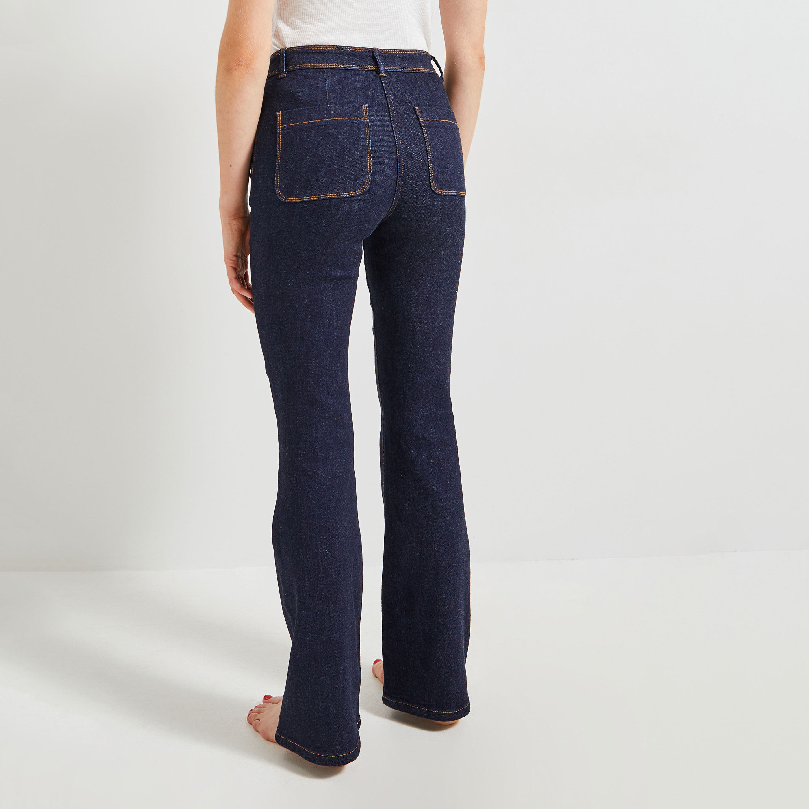Jean bootcut femme Graindemalice