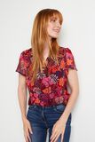 Blouse manches courtes femme