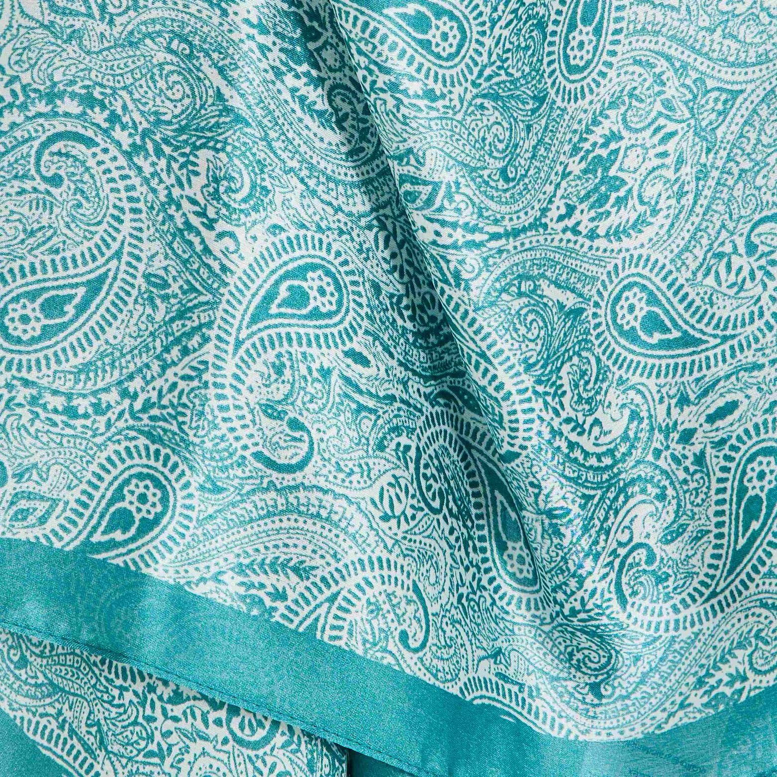 Foulard carré satiné femme